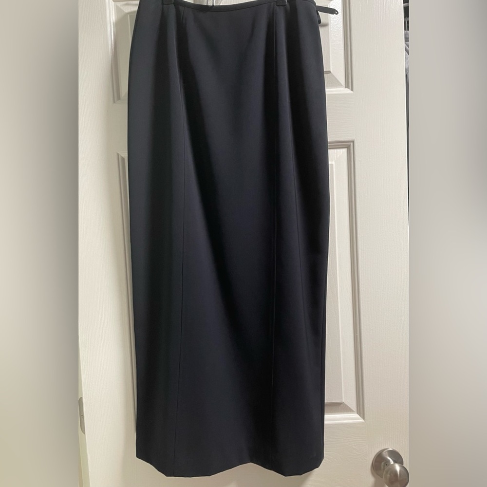 Black maxi skirt